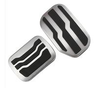 Juego de pedales de coche para Lincoln para Navigator 2019-2022, cubierta protectora de pedal de freno de gas, pedales de coche de acero inoxidable