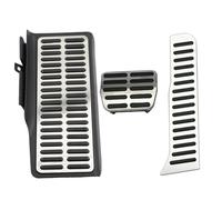 Juego de pedales de coche para VW Jetta MK6 LHD Car Styling Car Fuel Gas Pedal Pads Foot Rest Pedales Cover Car Pedales (3 piezas AT) (3 piezas AT)