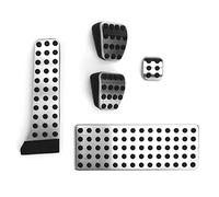 Juego de Pedales de Freno con Acelerador de Fricción Mejorado para Afit para MG C E S GLC GLK SLK CLS SL Clase W203 W222 W213 W205 W204 W211 W212 W210 X204 W218, Pedales de Freno Protectores