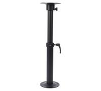 Juego de Pedestal con Patas de Mesa para Vehículos Recreativos, Aleación de Aluminio Ajustable, para Cubierta de Yates y Autocaravanas, Material Resistente, Diseño Desmontable para Muebles