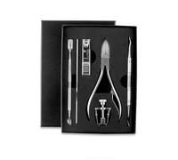 Juego de pedicura de 17 piezas, cortaúñas encarnadas, cortaúñas, cortador de cutículas, alicates de pedicura, herramienta de pedicura, juego de 6 piezas