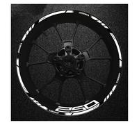 Juego De Pegatinas Decorativas Rueda Motocicleta Pegatina Protección para Llanta, Reflectante Impermeable para Kawasaki para Z250, 1(Color 11)