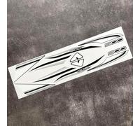 Juego de pegatinas estilo carreras para Kawasaki para motocicleta Z900 carenado lateral del cuerpo y panel trasero (plata)