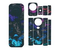 Juego de Pegatinas para insta360 X5 cámara, Paquete Completo de Pegatinas de protección, cámara de acción de la Piel de protección Resistente al Sudor calcomanías (Color 8)