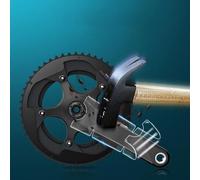 Juego de pegatinas para manivela de bicicleta para protección anticolisión TPH para SRAM/SHIMANO (A)