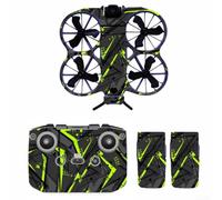 Juego de pegatinas y película protectora en formato PVC diseñado exclusivamente para DJI NEO2 para mantener la identidad estructural y visual (D)