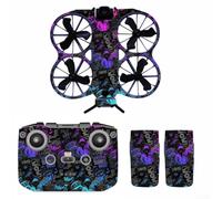 Juego de pegatinas y película protectora en formato PVC diseñado exclusivamente para DJI NEO2 para mantener la identidad estructural y visual (B)
