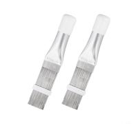 Juego de peine de aleta de acero inoxidable AC Aire Acondicionado Aleta Limpiador de Aletas para HVAC Bobina Condensador Evaporador Mantenimiento 14.1cm