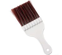 Juego de peine de aleta de acero inoxidable para limpieza de condensadores de CA, herramienta de eliminación de polvo de radiador con cepillo de cerdas para mantenimiento de bomba de calor (I)