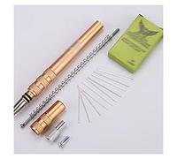 juego de peine y tijeras Cabello Grabado Pluma Pelo Tijeras Tatuaje Estilo Mágico Barba Trimmer Bigote Afeitado Atrás Cabeza Pelo Tallado tijeras de peluquero (Color : Golden)