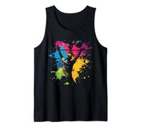 Juego de Pelota Color Paint Splash Voleibol Playa Volley Niños Camiseta sin Mangas