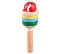 Juego De Pelota De Madera Para Lanzar Y Atrapar | Juego Interactivo De Competencia, Portátil Para Niños Y Niñas Para Pascua Picnic Camping Cumpleaños Escuela | Para Parques Campamentos Playa Y Es