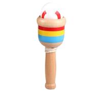 Juego De Pelota De Madera para Lanzar Y Atrapar | Juego Interactivo Entre Padres E Hijos - Juguete Sensorial Portátil Interactivo para Niños Niñas Exteriores Cumpleaños Pascua Playa Picnic