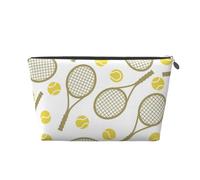 Juego de Pelota Tenis, Bolsa de artículos de tocador Bolsa de Maquillaje Bolsa de cosméticos Bolsa de artículos de tocador de Viaje portátil