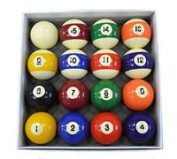 Juego de Pelotas de Billar de 5 cm con Lunares y Rayas de competición