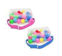 Juego de Pelotas de Columpio para Niños, 30 Bolas, Cinturón Ajustable, Juguete de Interior y Exterior para Toda la Familia