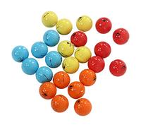 Juego de Pelotas de Golf, Juego de Pelotas de Golf, Buen Trabajo, Buena Resiliencia, Profesional, Colorido, 24 Piezas para los Amantes del Deporte (B155)
