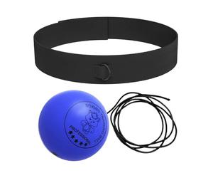 Juego de pelotas de reacción de boxeo, una herramienta de entrenamiento de boxeo para principiantes, cuenta con una diadema ajustable para un golpe preciso, por lo que es un dispositivo de