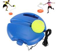 Juego de pelotas de rebote para entrenador de tenis: 1 juego, azul, equipo portátil de entrenamiento de tenis (azul)