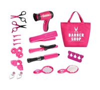 Juego De Peluquería Para Hacer Aparecido, Juego De Vanidad De Juego,Kit De Juguetes De Para Secador De Pelo Para Niñas - Lindo Kit De Juguetes De Sala Para Desarrollar La Coordinación