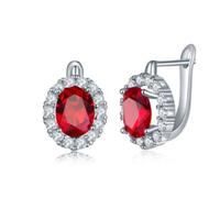 Juego de pendientes de puntas brillantes, piedras multicolores, materiales seguros para alérgicos, ligeros, cómodos, para ocasiones formales, informales, joyas versátiles, aretes para atuendos, talla