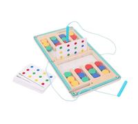 Juego de pensamiento lógico para 2 jugadores, función deslizante de clasificación de colores, ideal para niños y niñas, en edad preescolar de más de 36 mí