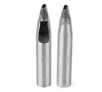 Juego de perforadoras de cuero de 4 mm, herramienta de perforación de ojales, perforadora de forma ovalada, perforadora hueca para cinturón, correa de reloj, trabajo de cuero(35x4MM)