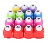 Juego de Perforadoras de Papel con Forma de 15 Piezas, Perforadora de Manualidades para Estimular la Imaginación DIY para álbumes de Recortes de Tarjetas de Felicitación