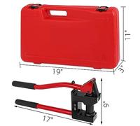 Juego de perforadores pernos acero for 22,2 mm, 28,6, 34,1 Perforador orificios for metal 20GA hoja palanca Para talleres en casa