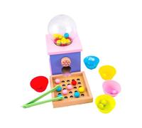 Juego De Perlas Con Mesa | Juguetes Educativos Seguros Para Aprender - Juego De Clasificación Apilamiento Recuento De Colores | Para Niños Niñas Amigos Familia Navidad Día De Los Niños Cumpleaños Casa