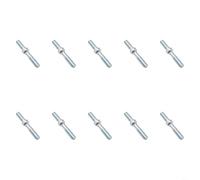 Juego de pernos de barra de motosierra para modelos MS500i MS651 MS661 MS661C-M, pieza de carburador a juego 00006642417 (10 piezas)