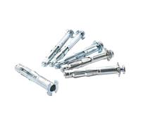 Juego de pernos de expansión, práctico anclaje for paneles de yeso con tornillo, autoperforante for pared, tablero de yeso perforado for el hogar, tablero de fibra M4 M5 M6 M8(M4x46,12 PCS)