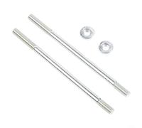 Juego de pernos de montaje de carburador (2 piezas) para repuesto de carburador de motor pequeño Honda, metal, 106,5 mm de longitud, 8 mm/6 mm de diámetro