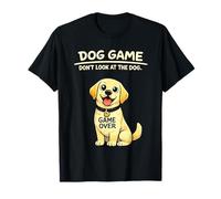 Juego de Perros. Game Over No se vea Lindo Perro Camiseta