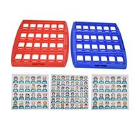 Juego de Personajes misteriosos - Juego de Mesa Interactivo de sí o sin Preguntas con no - Piezas duraderas para Matriz - diversión Infantil y Desarrollo de Habilidades