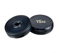 Juego de pesas de putter de aleación de 5 a 20 g con tornillo de putter Odyssey para ayuda de entrenamiento de golf y herramienta de entrenamiento de equilibrio de swing, putter ligero (15 g)