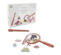 Juego de Pesca de Baño Rosa - Juguete acuático con red y animales marinos - Little Dutch - Diversión desde 3 años