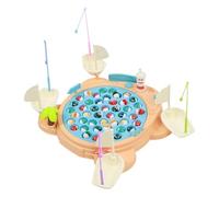 Juego de Pesca de Pesca Giratoria Juego de Pesca Giratoria Tabla de Pescado Juguete de Gran Tamaño, Educación Temprana Intervisión Interactiva Interactiva Música de Pesca Toy