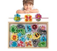 Juego de pesca magnético para niños - Juegos de pesca magnéticos con diseño vivo y amigable para niños - Juguetes con diseño realista para regalos de Navidad y cumpleaños