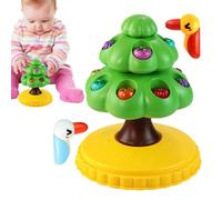 Juego de Pesca para, Juego Educativo De Pesca con Puzzle, Árbol en Forma De Verde Magnético con Frutas Para Recoger Rotary Luz Y Sonidos para Coordinación Mano- Desde 3