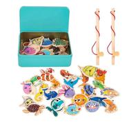 Juego de pescar, juego de mesa, 6,69 x 5,71 x 1,57 pulgadas, Colorful interactive Fine Motor Skill Toy, Engaging Learning Activity, Ideal para el hogar, Kindergarten, School