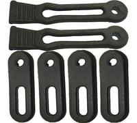 Juego de pestillos de Goma para Puerta con Correa de capó para HiSun, Massimo, Bennch, UTV, ATV, 400, 500, 550, 700, 750, TSC, Rural King, Yardsport, SuperMach, Big/Yamaha Rhino 700 660 450