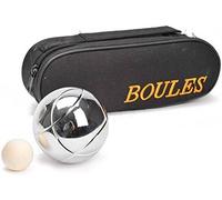 Juego de petanca dimatel bolsa de transporte metal 5 piezas (8 x 23 x