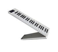 Juego De Piano Plegable, Piano Electrónico Portátil De 88 Teclas Con Altavoces Estéreo Duales Incorporados Piano Electrónico Portatil (Color : White)