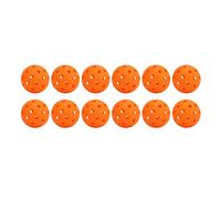 Juego de Pickleball de Alta Elasticidad, 40 Orificios y 74 Mm para Práctica de Perforación Al Aire para Todas Las Edades, Bolas de Plástico PE (Orange)