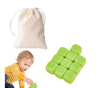 Juego de Piedra ambientada para Los | Juego de Lancers Colorido, Juguete educativo de Bloque de apilamiento de Silicona 10x, Niños de Viaje Familiar, Chicas Una Elección Perfecta para Reuniones de Fam