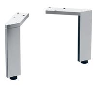 Juego de pies Geberit, 2 piezas, altura ajustable, 15,1 - 15,4 cm - 500.367.00.1