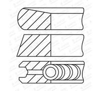 Juego de piezas de anillos de pistón GOETZE 08-450600-00
