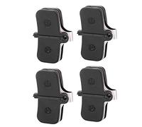Juego de piezas de freno de bicicleta suaves y potentes con 4 pares de pastillas de freno semimetálicas de resina para SAINT M810, M820, ZEE M640, Quadiem Brake