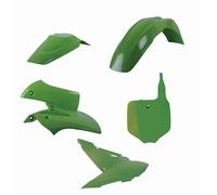 Juego de piezas de plástico POLISPORT para Kawasaki KX 65 (2000-2025), con placa